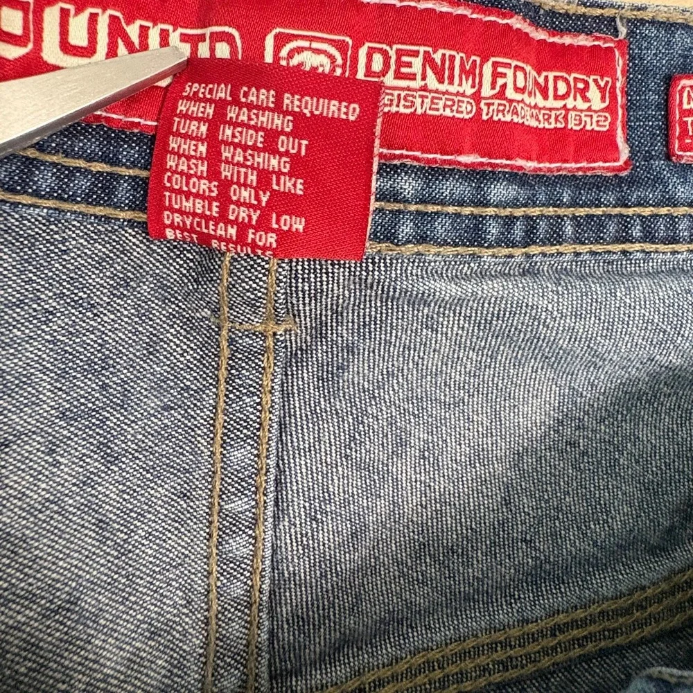 Vintage Ecko Unltd Turnpike Jorts Shorts Mens 34 Denim Bermuda Baggy Y2K Skater